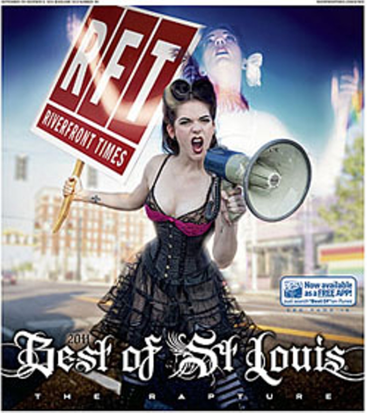 Luggage Tag B - STL St Louis USA Poster